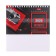 Calendar desktop house with a cursor "Business Man Red-Black" 2025, 16 x 10.5 cm 10788