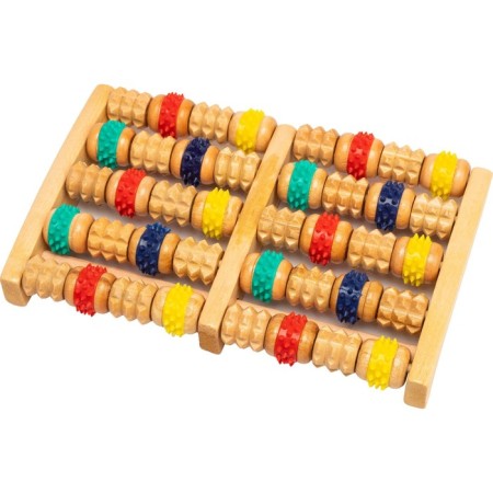 Bradex Massager Wooden with rubber rollers-1
