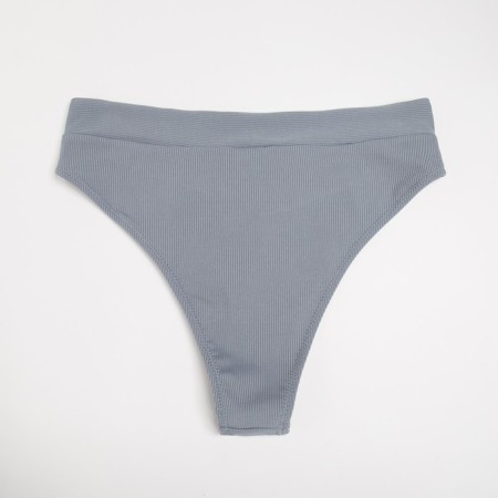 Female women's swimming trunks are high, gray color, size 44-7