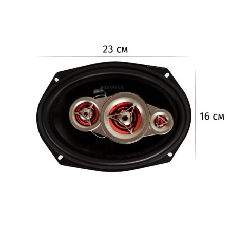 AIWA ASM-6940, 16x23cm, 300 W AIWA Automobile System-2