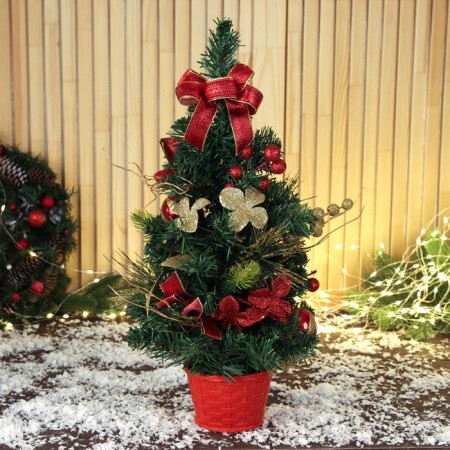 Christmas tree decor "Flower" 50x24 cm