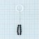 Silicone Salmo Salmo size 002/l, 10 pcs.