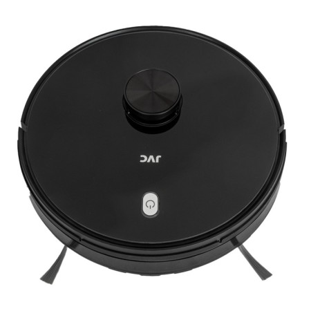 Robot permissor JVC JH-VR520, 24 W, dry and wet cleaning, 0.6/0.4 l, black