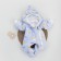 Kinderlitto Kinderlitto overalls. Cloud ", height 56-62 cm, blue color