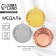 Medal for application 033, D = 4 cm. The color of the bronze. Without a tape