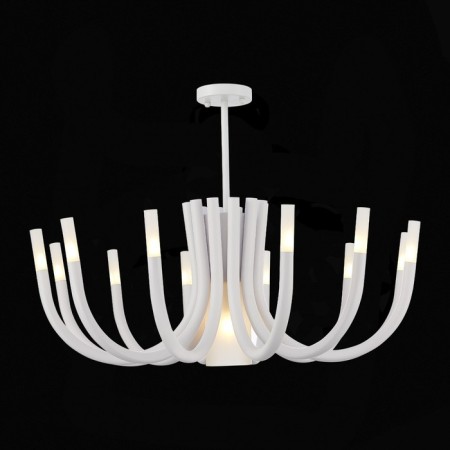 Ceiling Ceiling ST LUCE. SL1173.502.13. PAFE. 13x5+60 watts, G4/E27, 82x82x64 cm, white color-1