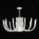 Ceiling Ceiling ST LUCE. SL1173.502.13. PAFE. 13x5+60 watts, G4/E27, 82x82x64 cm, white color
