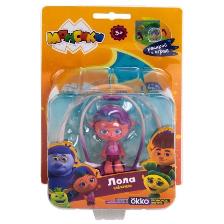Game set "Monsiki, Lola with swings"-2