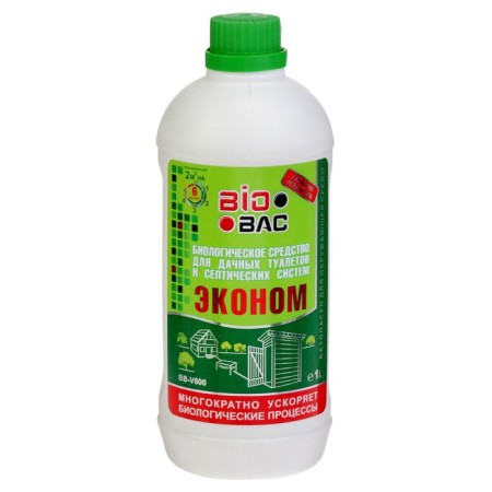 Biological tool for country toilets and septic tanks BB-V600, 180 days, 1 liter
