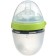 M&B flame bottle, shg Ø70mm, 150 ml., Silicone flask, green color