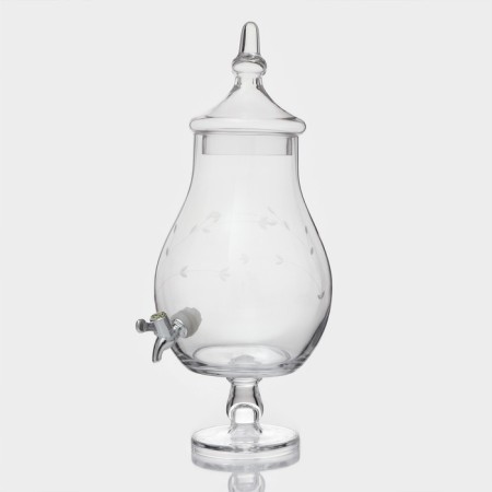 Dispenser for drinks Glass "Fresh", 6 l, 21 × 50 cm
