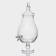 Dispenser for drinks Glass "Fresh", 6 l, 21 × 50 cm