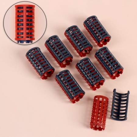 Climber curlers, d = 2.7 cm, 8 pcs, color mix-4
