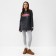 A sweaty female sweatshirt with the basis of Mist Cozy Style, graphite, size 50