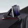 Phone holder, clothespin on the instrument panel, black