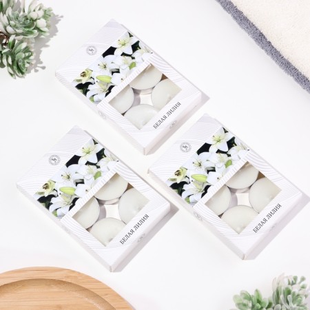Handles of tea flavored "White Lilia" in gift boxes, 18 pcs-3