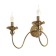 Sconces "Milano" 2he14 40W bronze 36x26x24 cm