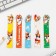 A set of cardboard figured bookmarks, 5 pcs "Corgi"