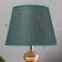Lamina table lamp E14 40W green-gold 22x22x40 cm