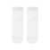 Women's socks with a decorative transparent mesh CONTE ELEGANT CLASSIC, size 25, white color