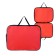 Folder with handles textile A4, 350 x 270 x 20 mm, calligrata "office", nylon 600D, two -tone Kant, orange