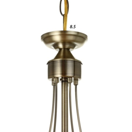Люстра 2431/5 E14 40Вт бронза 41х41х54-82 см BayerLux-5