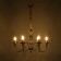 Milano chandelier 6he14 40W bronze 68x68x79 cm