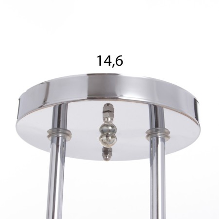 Chandelier "Dale" BP 3x40W E27 Chrome Model: 2612372-5