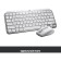 Keyboard Logitech MX Keys Mini Silver/White USB wireless BT/Radio LED (920-01050 107890