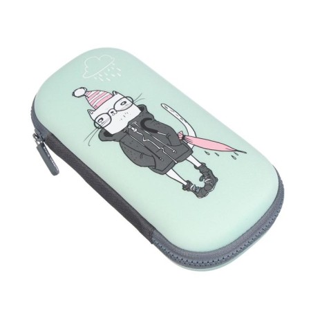 School backpack Bruno VisConti "Hedgehog", 40 x 30 x 19 cm, ergonomic back, pencil case as a gift-14