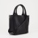 Bag Female Tout with zipper, black color