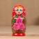 Nesting doll "Nina", red dress, 5 doll, 11 cm