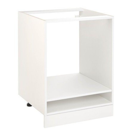The floor cabinet for the oven Malm, 600x580x820, light gray/white-2