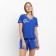 Female set (T -shirt/shorts), blue color, size 50