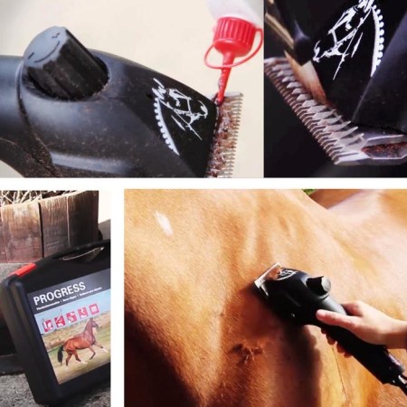 Horses haircut, black, Heiniger Progress-1