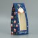 Folding box "Santa Claus", 9 x 19 x 6 cm, new year