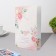 Postcard "Happy Wedding Day!" roses, pink tones, congregre, embossing, 19x36 cm