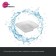 Soap dish IDDIS SLIDE SLIGMG0i42, 107x116x71 mm, matte glass, color graphite