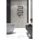 Electric towel Indigo Sparta, 800x500 mm, timer, hidden installation, black