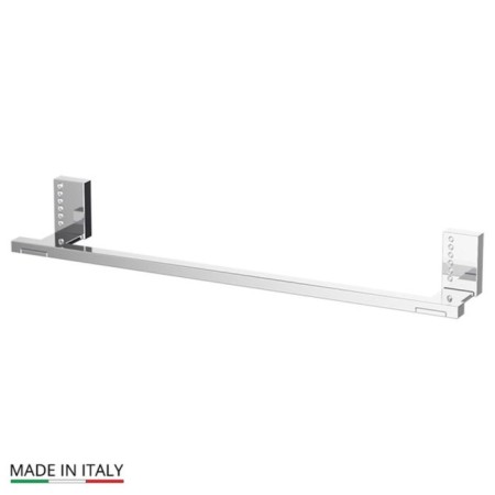 Bench for towel 40 cm, chrome - rhinestones, lineag
