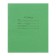 Notebook of 18 sheets in the cell "green cover", density 60 g/m2, whiteness 92%