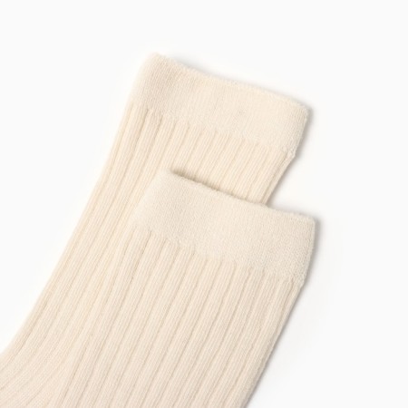 Гольфы детские 2 пары Крошка Я BASIC LINE, 12-14 см, розовый/ молочный-1