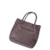 Bag bag claim. Kozh, lightning department, brown color 30x13x32cm