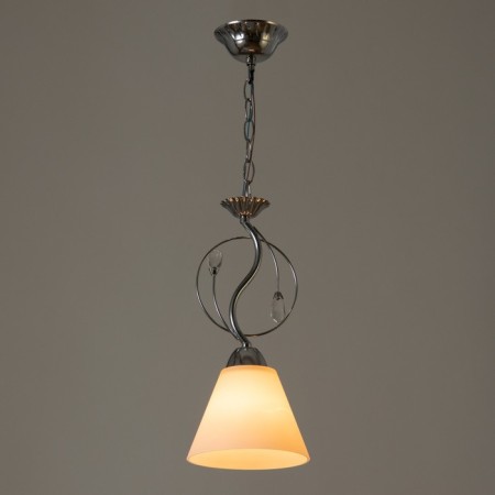Lamp Bayerlux 59396/1 E27 40W chrome 15.5x15.5x33 cm-2