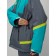 Ski suit female, size 58, green color