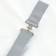 Popona Mosquito with crushed belts, white, 145 cm