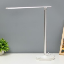 Rumppage table LED 4W USB white-silver 14.5x4x43x40 cm Risalux