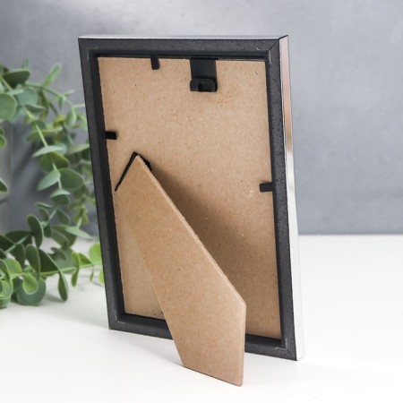 Photo frame plastic "Palette" 10x15 cm, silver-2