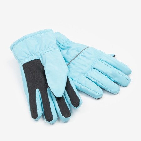 Women's gloves minku, col. Blue, rr 24 cm-1