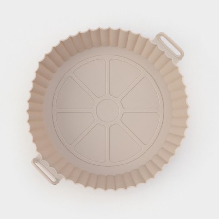 Baking form in the Airgril of the Dolyan, silicone, d = 21.5 cm, beige color-2